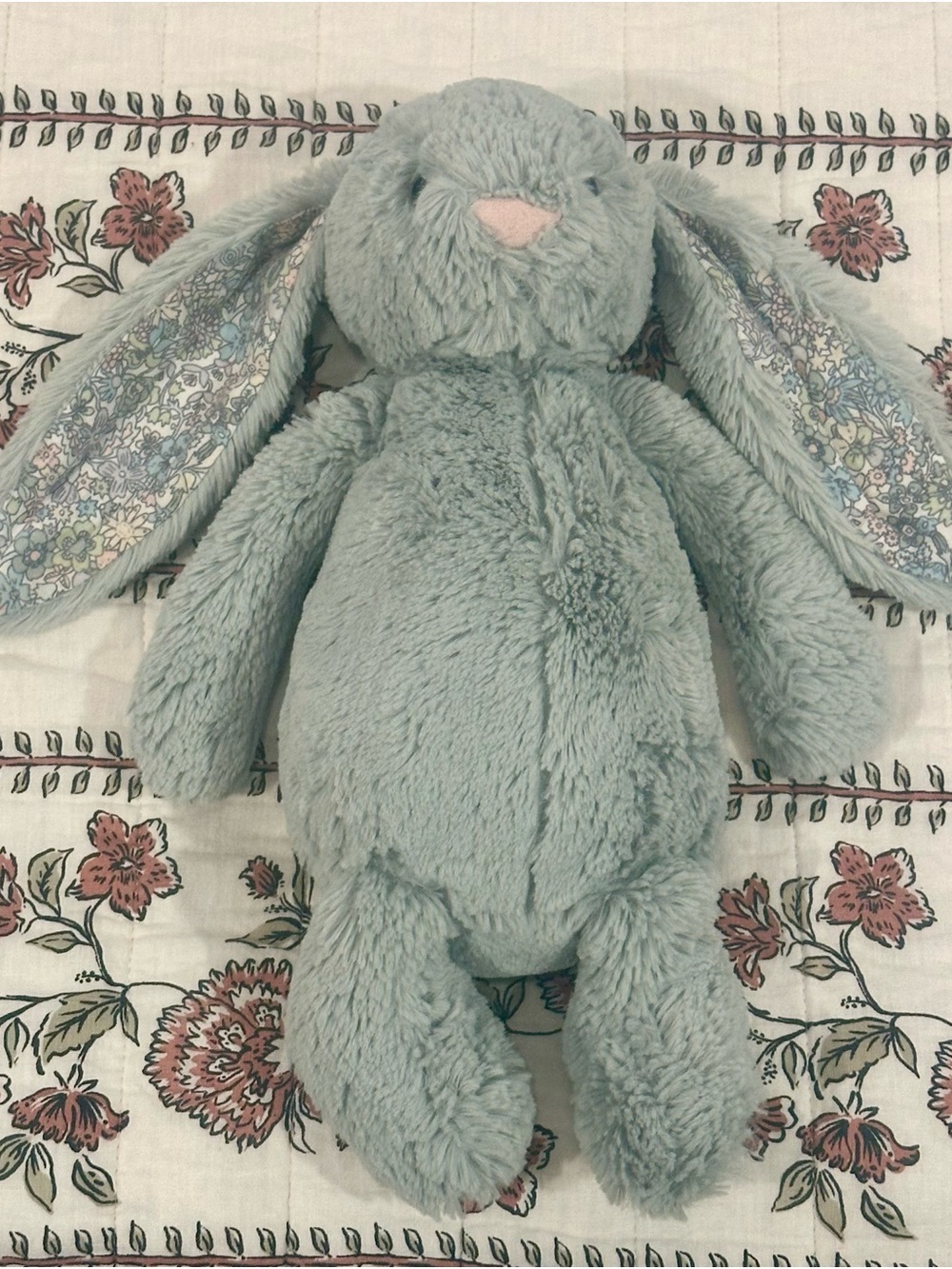 Sage Green Jellycat Bunny - Picture 2 of 4